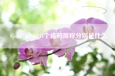 济宁34个省的简称分别是什么