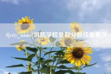 济宁消防学校录取分数线是多少