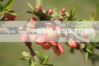 济宁中国地图a4打印版空白图片