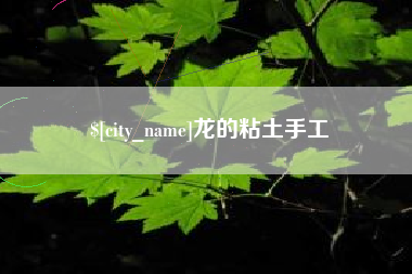 济宁龙的粘土手工