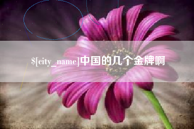 济宁中国的几个金牌啊