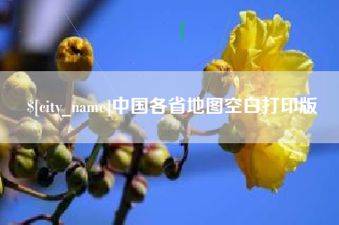 济宁中国各省地图空白打印版