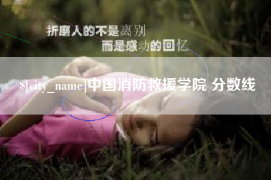 济宁中国消防救援学院 分数线