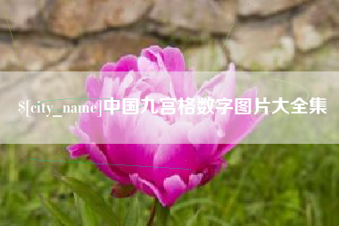 济宁中国九宫格数字图片大全集
