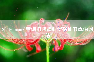 济宁查询消防职业资格证书真伪网站
