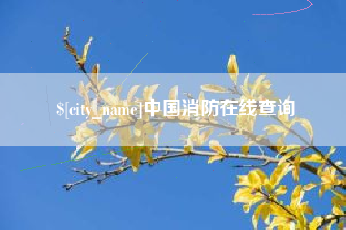 济宁中国消防在线查询